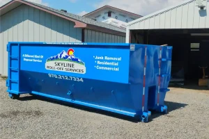 Dumpster rental service with roll off dumpsters for residential and construction use