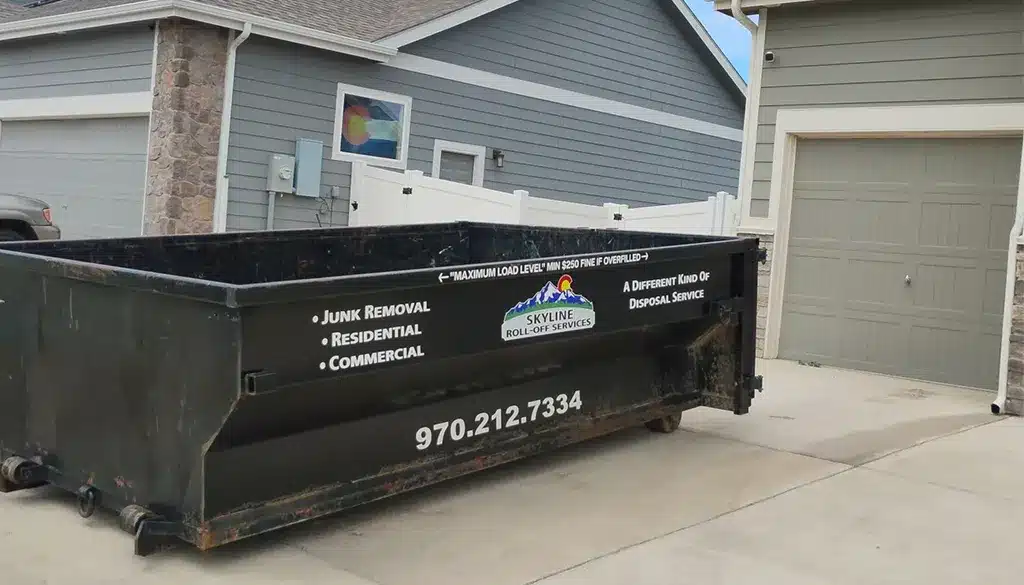 Roll Off Dumpster Rental in Fort Collins from Skyline Roll Off Services